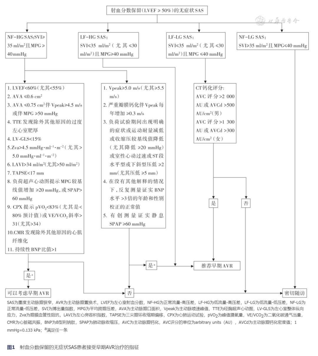 【综述】无症状重度主动脉瓣狭窄患者的风险评估和行主动脉瓣置换术的时机