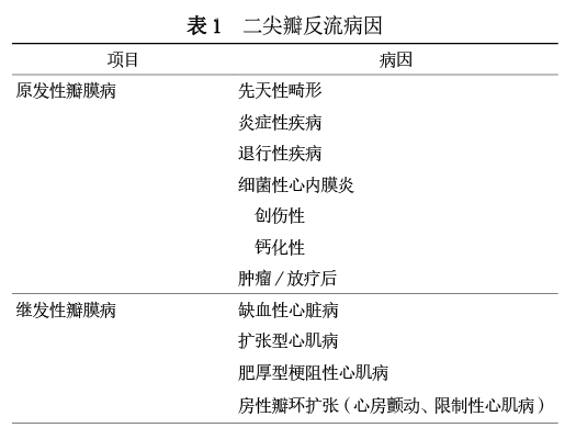 二尖瓣反流介入治疗的超声心动图评价中国专家共识